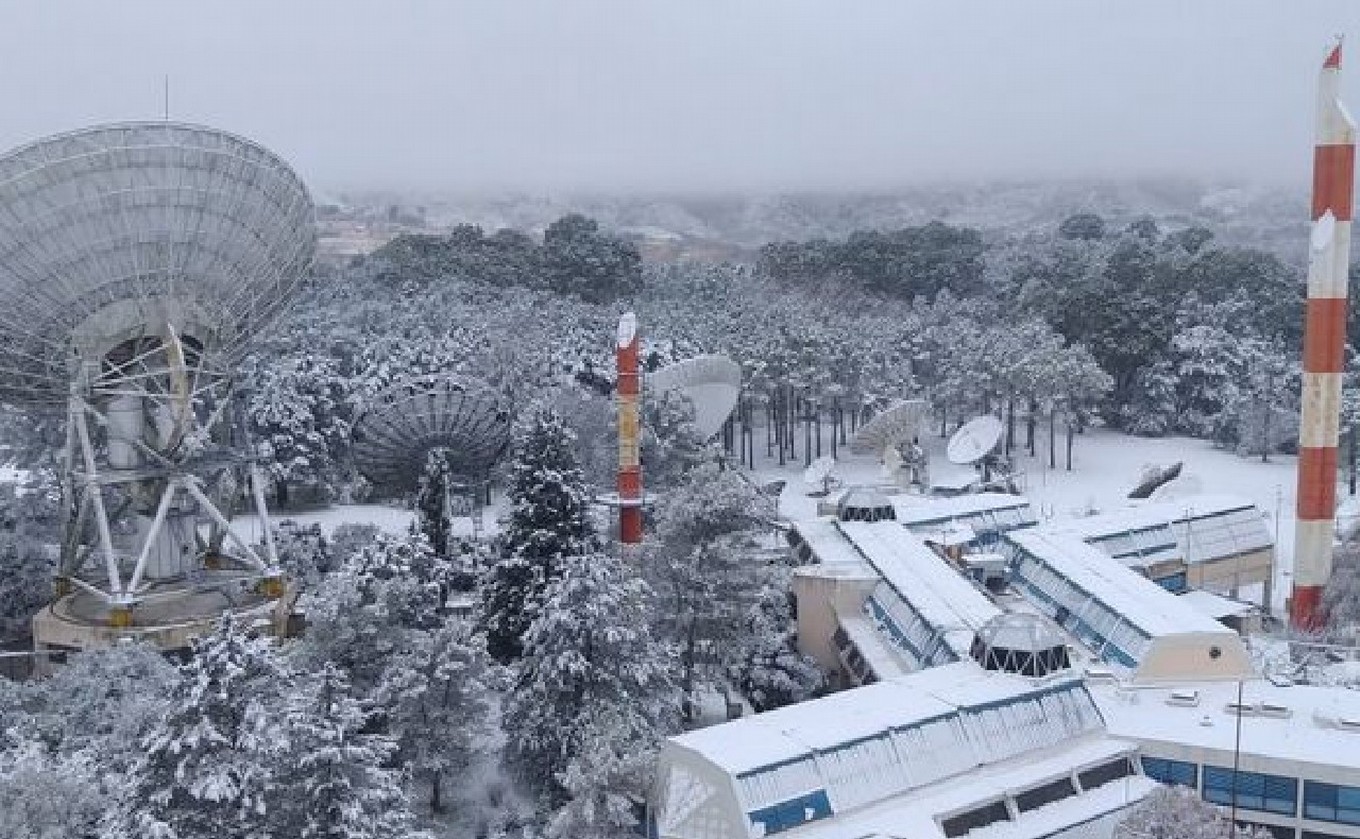 FOTO: Imagen de la nieve caída en Córdoba en junio de 2021. (Archivo/Cadena 3)