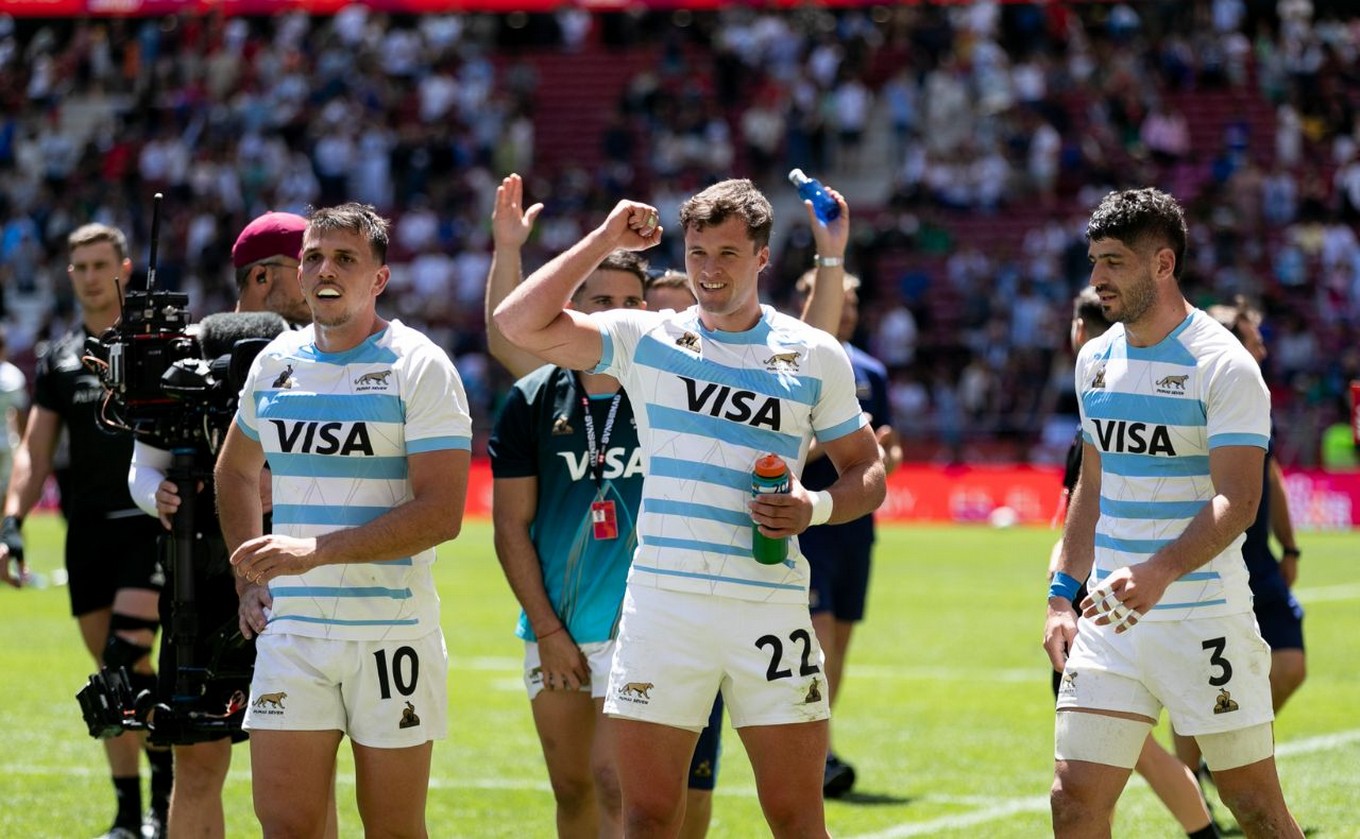 FOTO: Los Pumas 7's perdieron con Francia y terminaron segundos en el Seven de Madrid