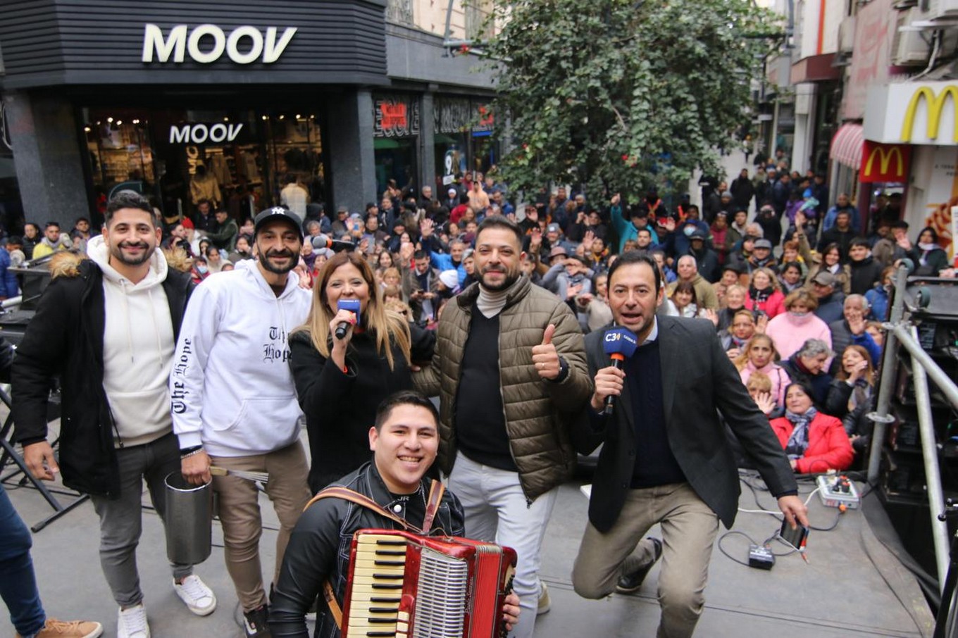 AUDIO: Viva la Radio festejó el Día del Cuarteto en la peatonal de Córdoba