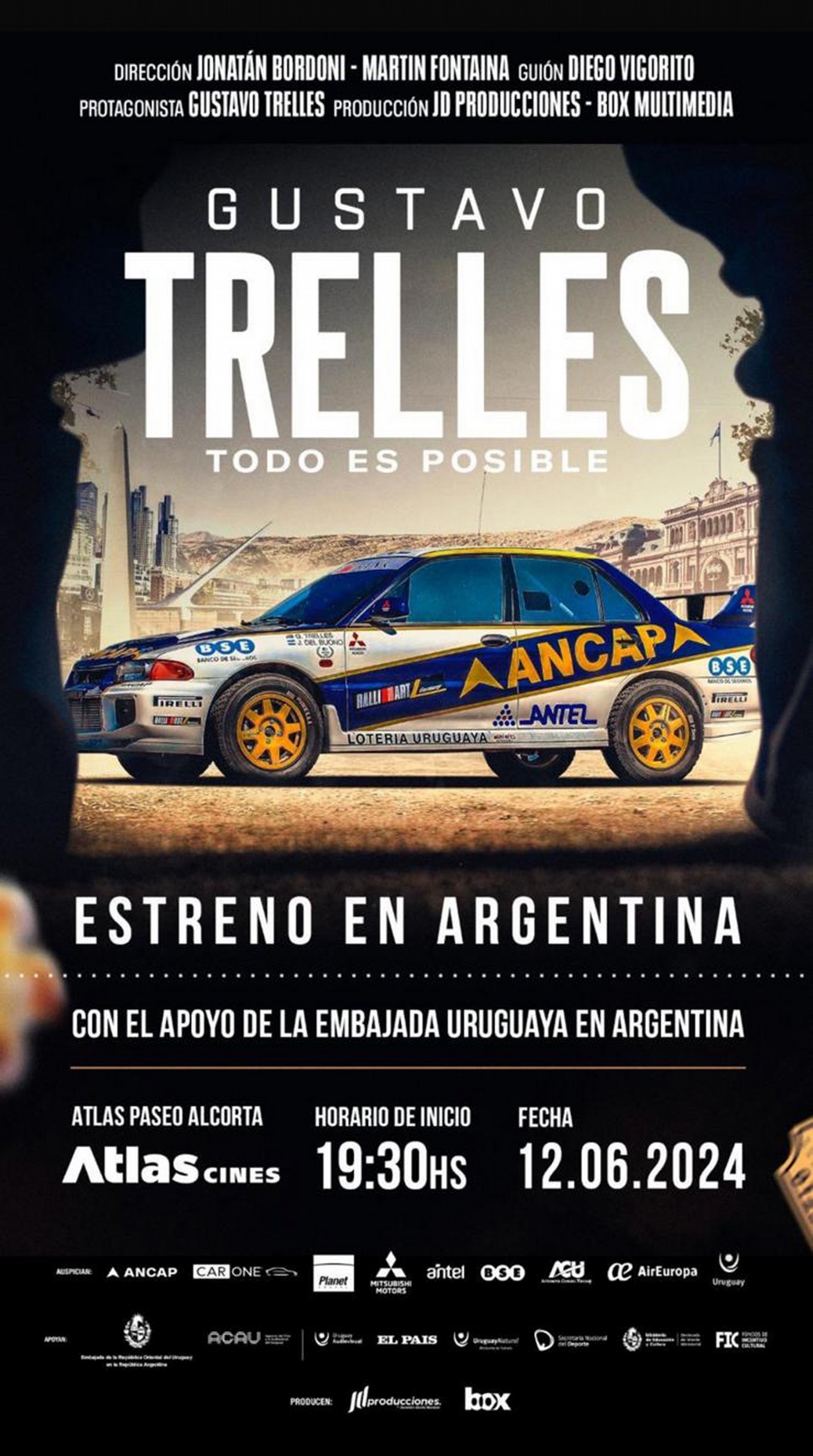 FOTO: Se estrena en Argentina "Gustavo Trelles, todo es posible"