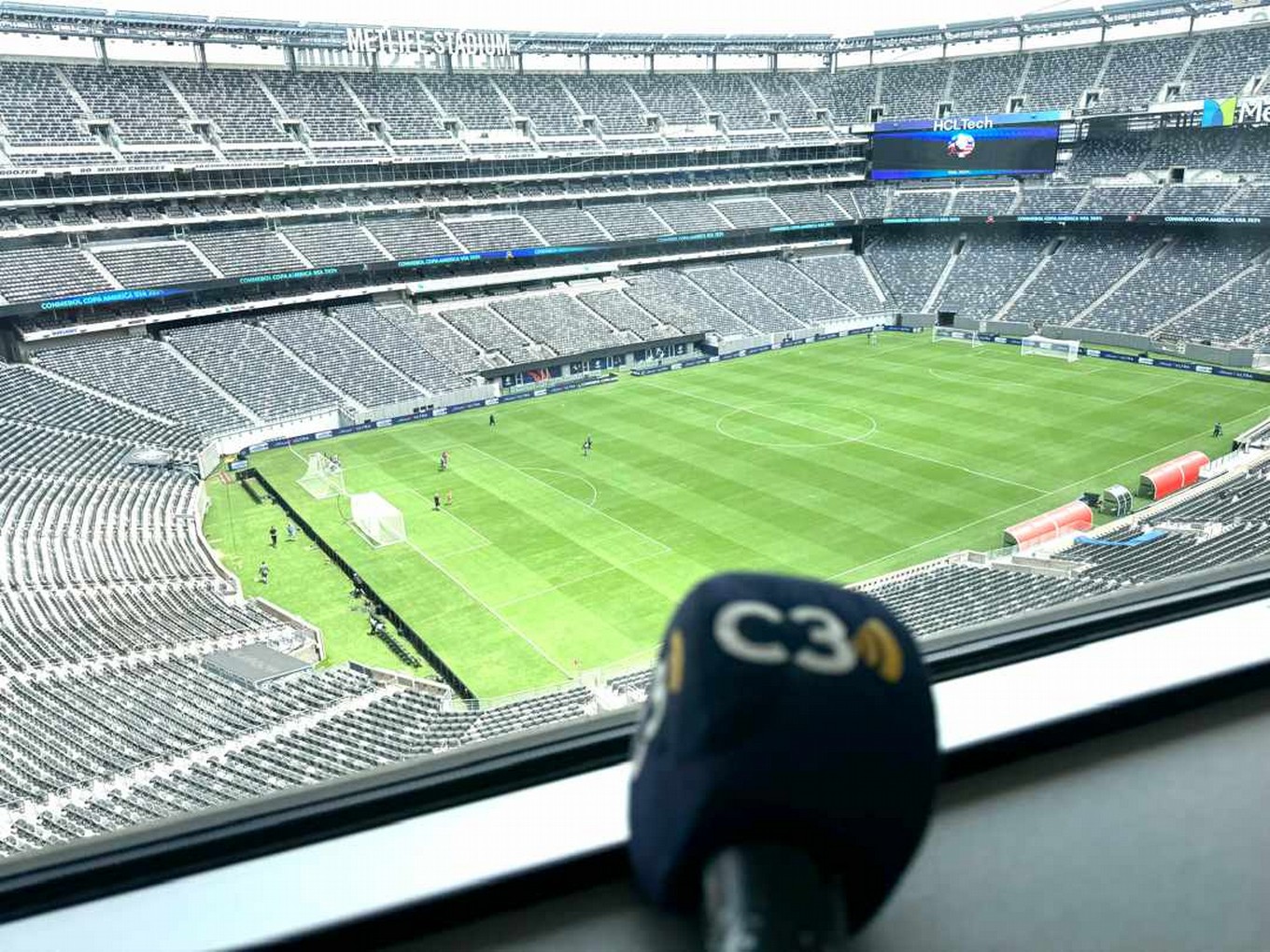 FOTO: El MetLife Stadium, estadio en el que jugará Argentina ante Chile