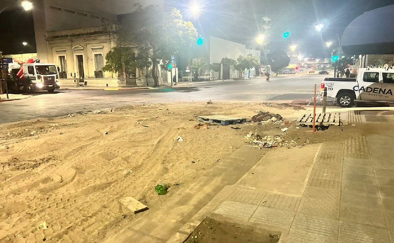 FOTO: El corte en un tramo de Av. Maipú será por 120 días. (Lucía González/Cadena 3)