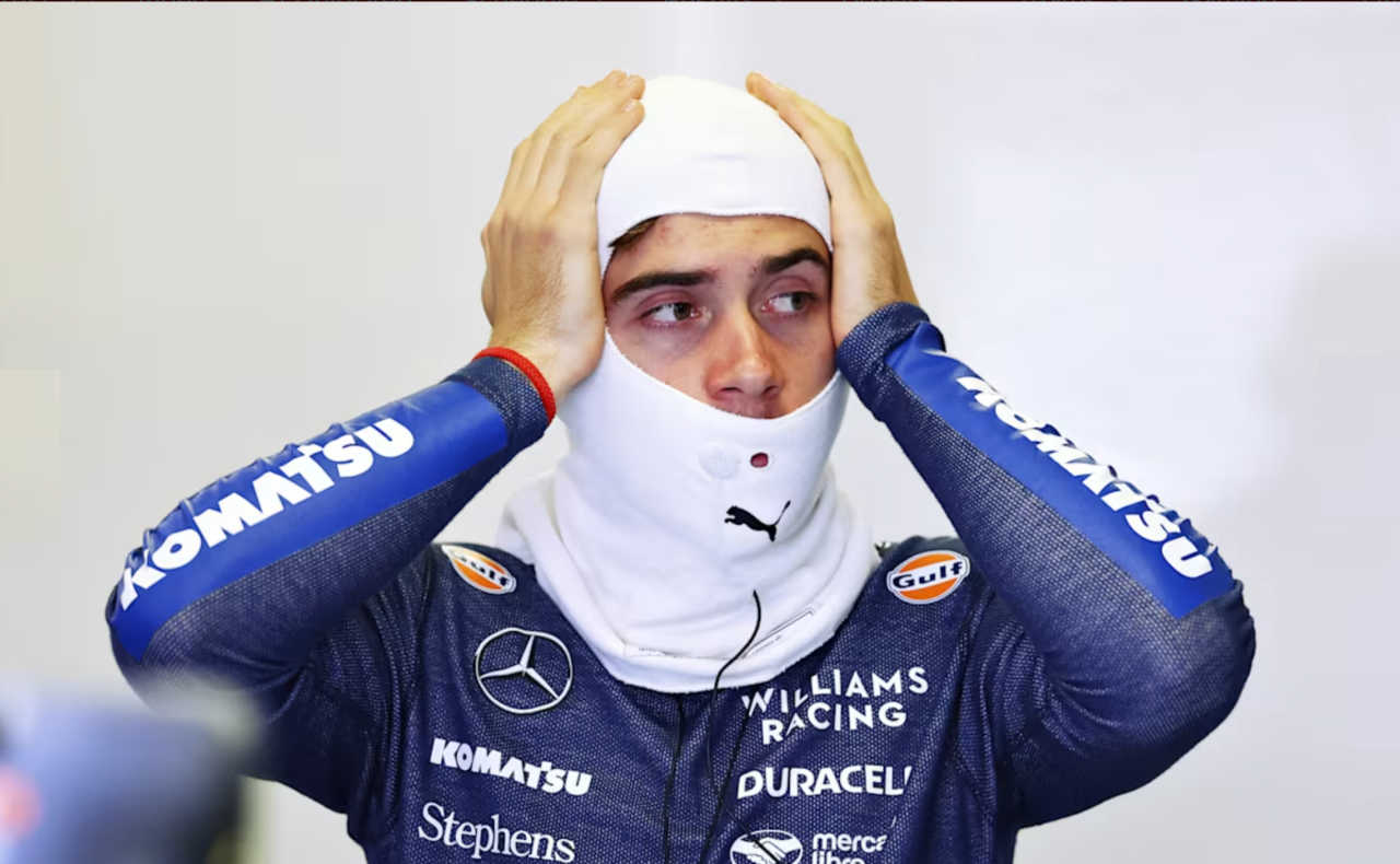 FOTO: Franco trabajó sobre el ritmo de carrera con gomas amarilla, en la primera parte