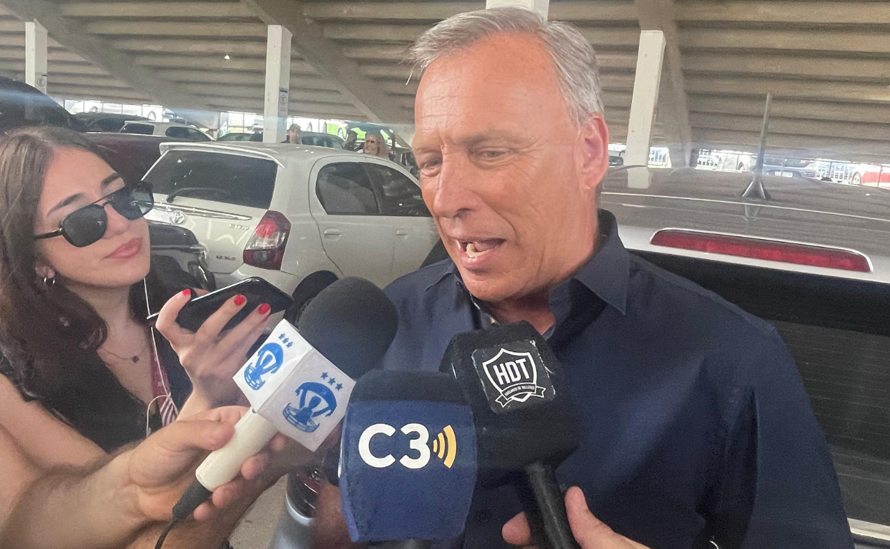 FOTO: Andrés Fassi, dentro del Estadio Kempes