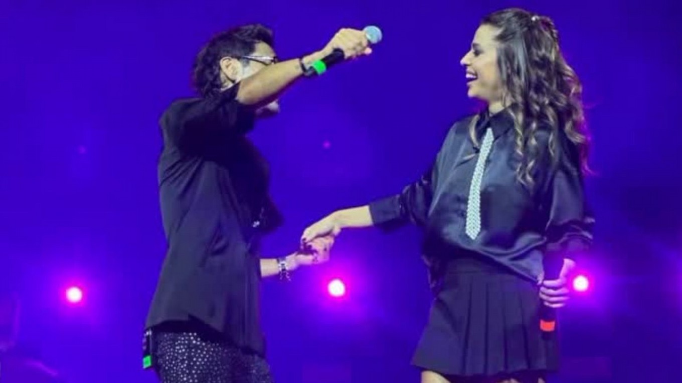 Euge Quevedo y Nelson Aguirre emocionaron al Movistar Arena con “Fuiste Tú”