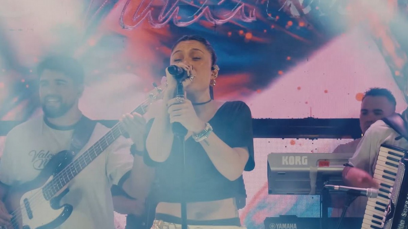 Valentina Márquez estrenó su versión en vivo de “El Cielo”