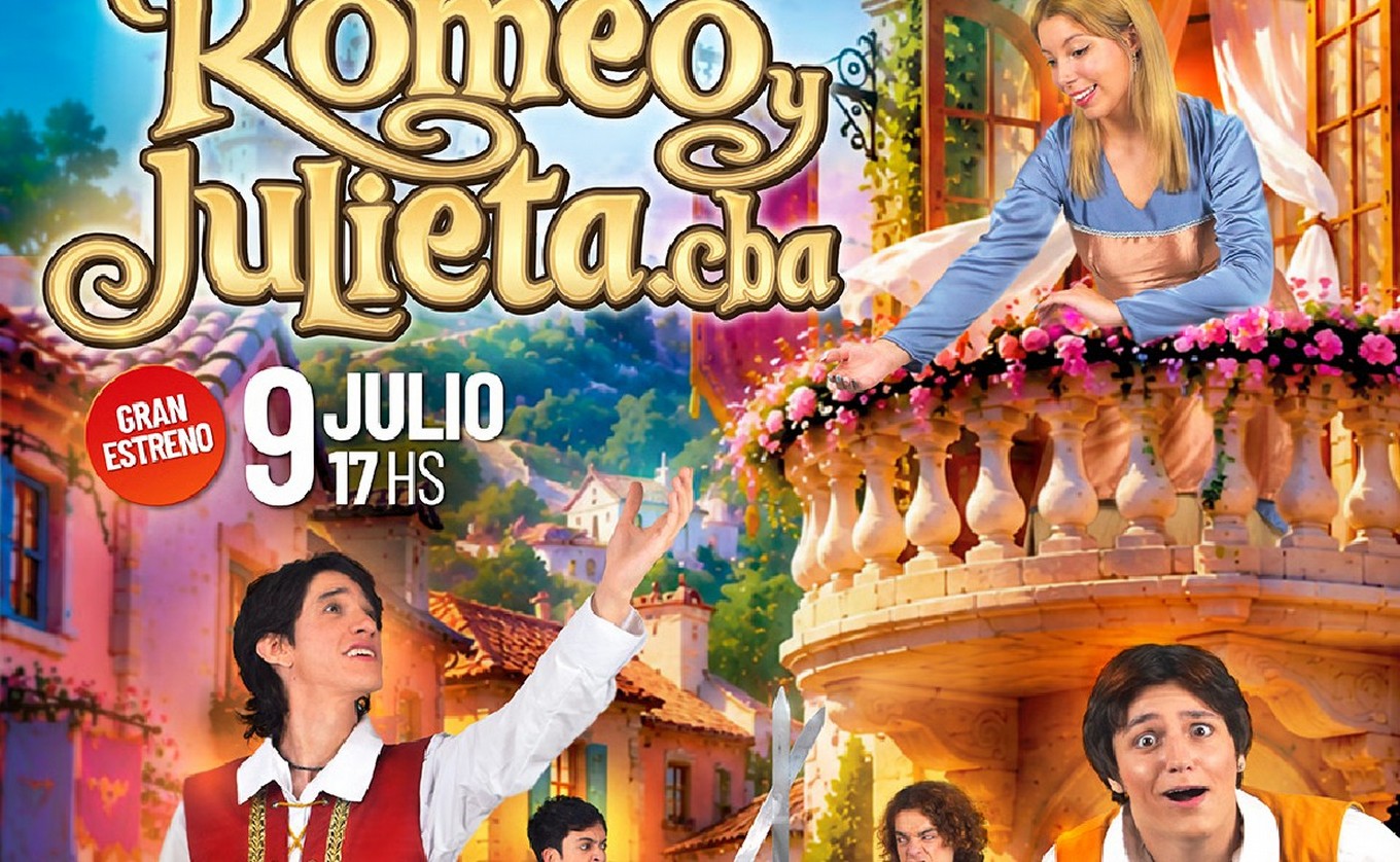 "RomeoyJulieta.CBA": llega una versión cordobesa del clásico de Shakespeare