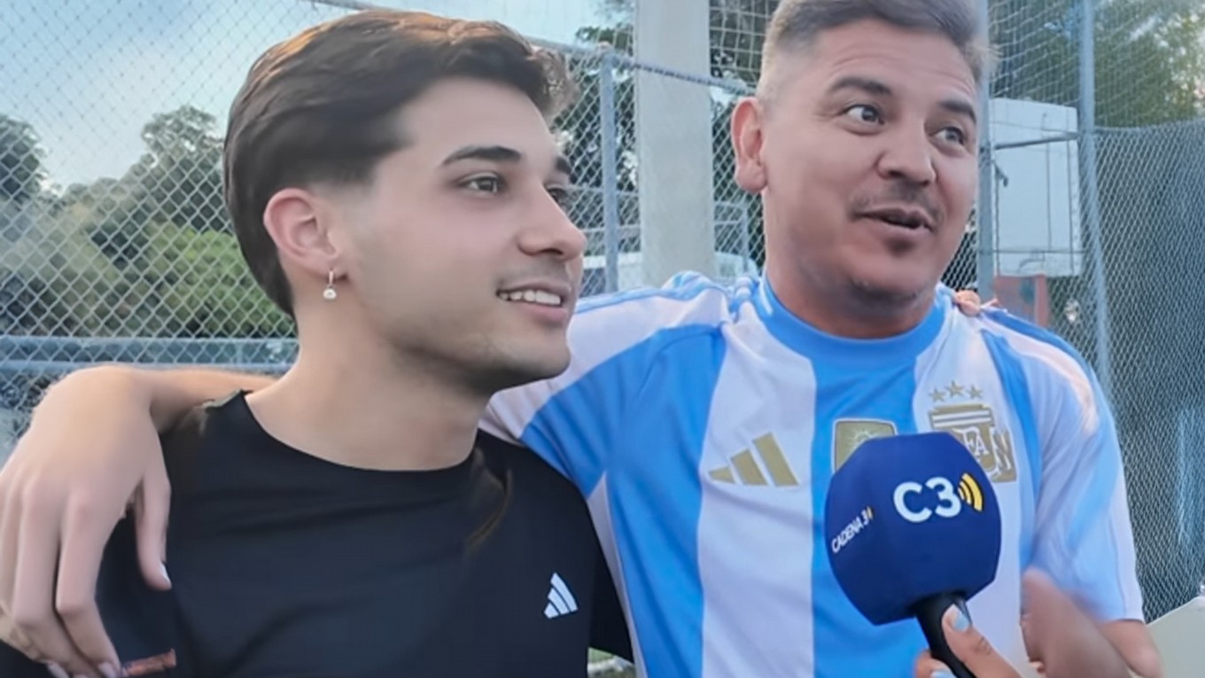 El encuentro de Joaco Martín y Christian Herrera que dejó una promesa
