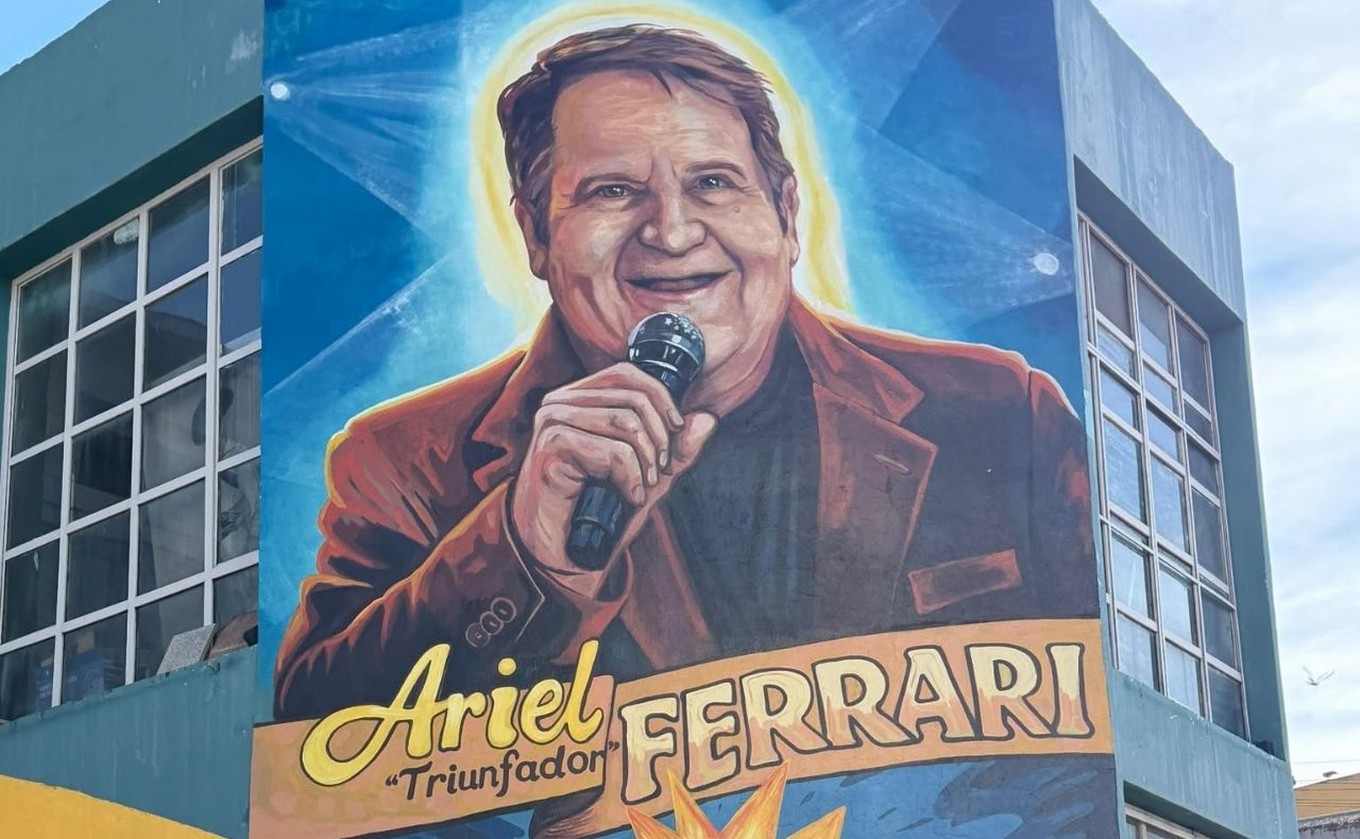 El legado de Ariel Ferrari quedó inmortalizado con un mural en San Vicente
