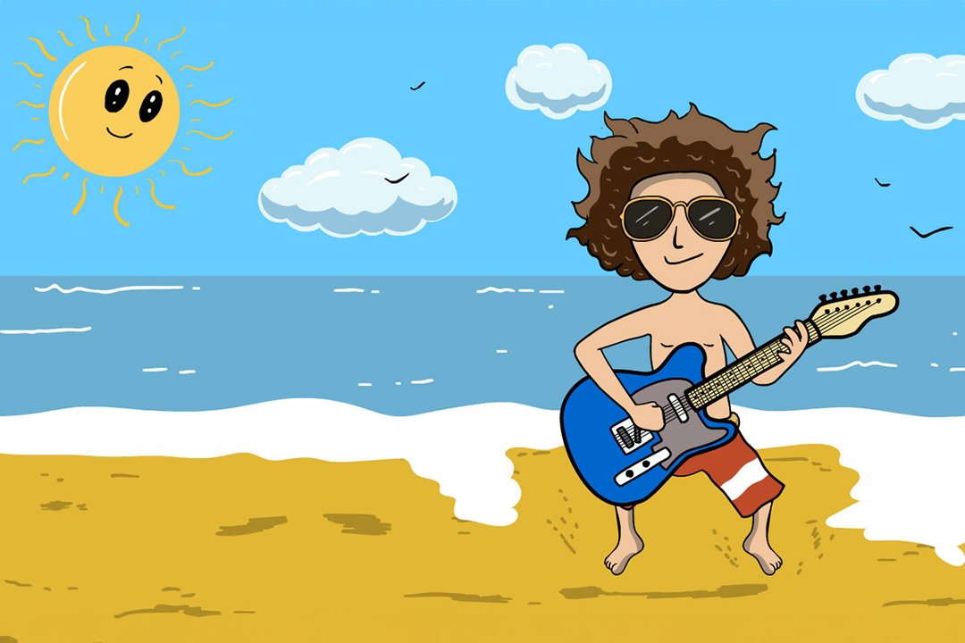 Un show familiar en vacaciones de invierno que revive las canciones de Andrés Calamaro