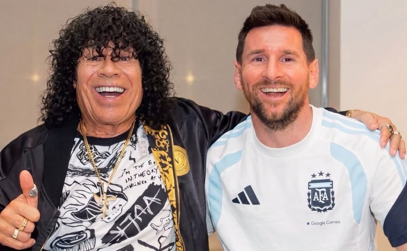 La Mona Jiménez le dejó un sentido mensaje a Messi tras la muerte de su papá