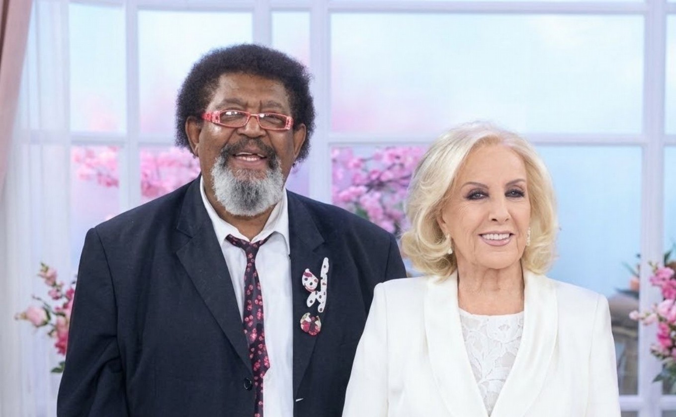 Mirtha Legrand homenajeó a Rubén Rada y recordó la canción que le compuso