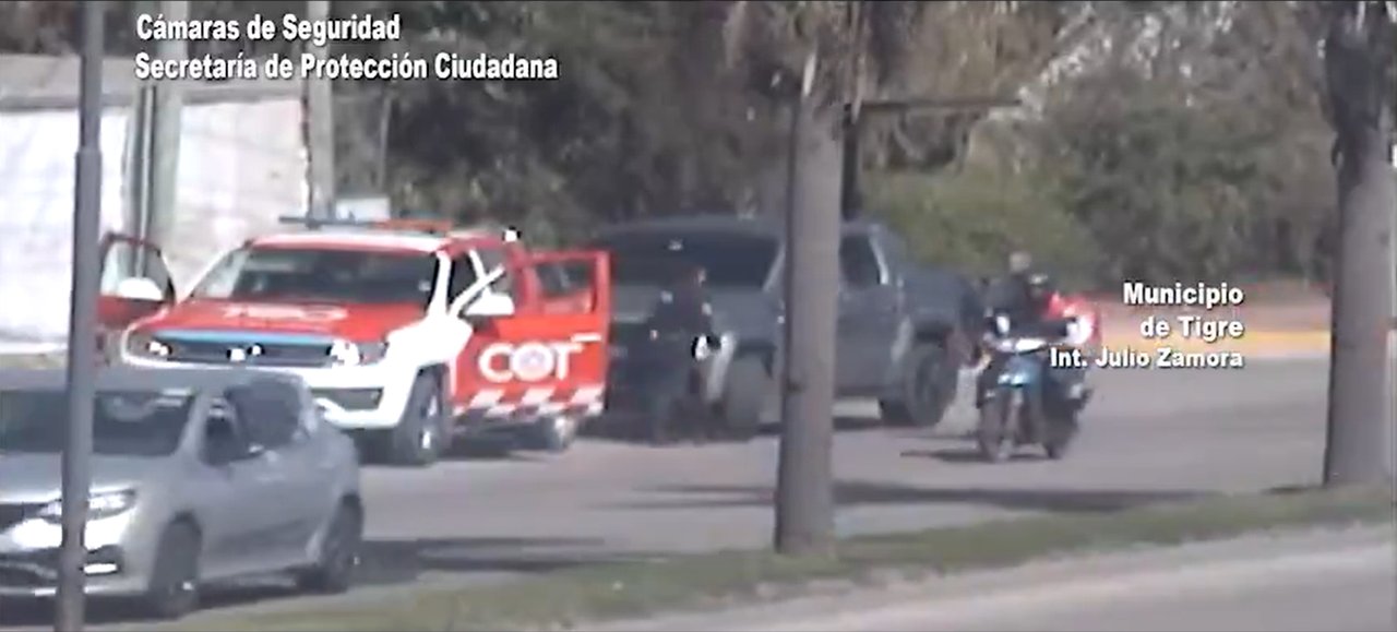 Detención de Callejero Fino en Tigre: circulaba sin patente y con un arma de fuego