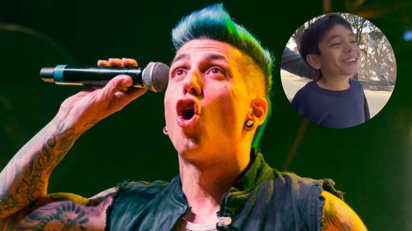 Juanito Ninci compartió un video de su hijo cantando y sorprendió a todos
