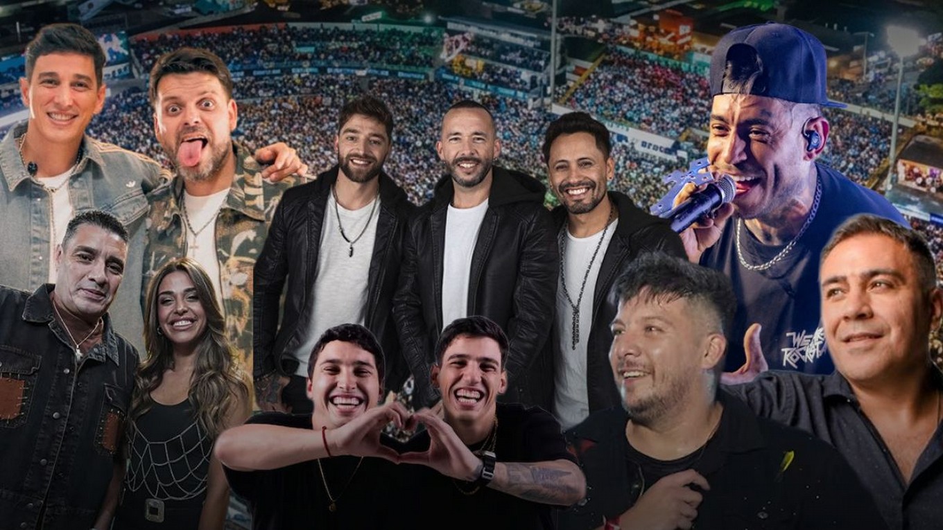 Salió la grilla de Jesús María 2027: los artistas de cuarteto confirmados