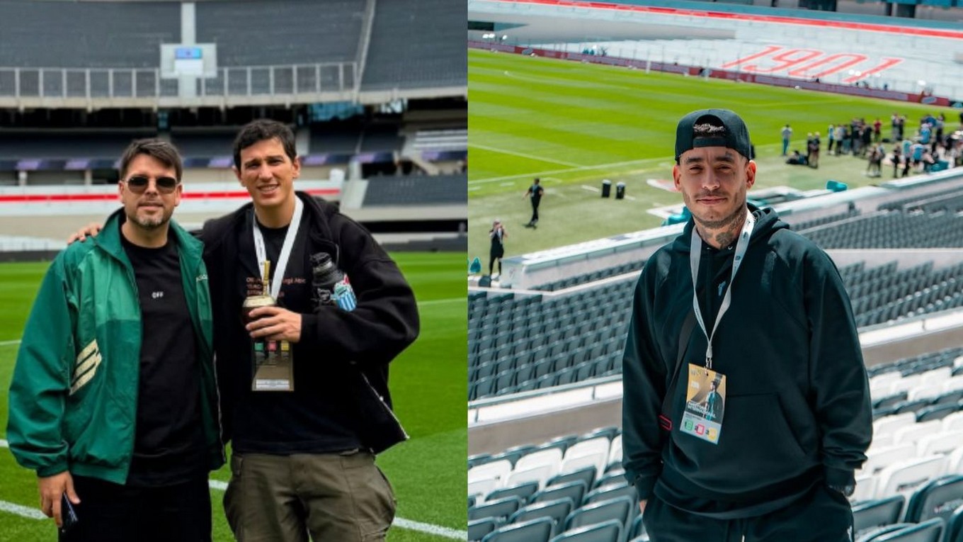 Q’Lokura y Ulises ya están en el Monumental para la despedida de Messi: "Es un momento increíble"