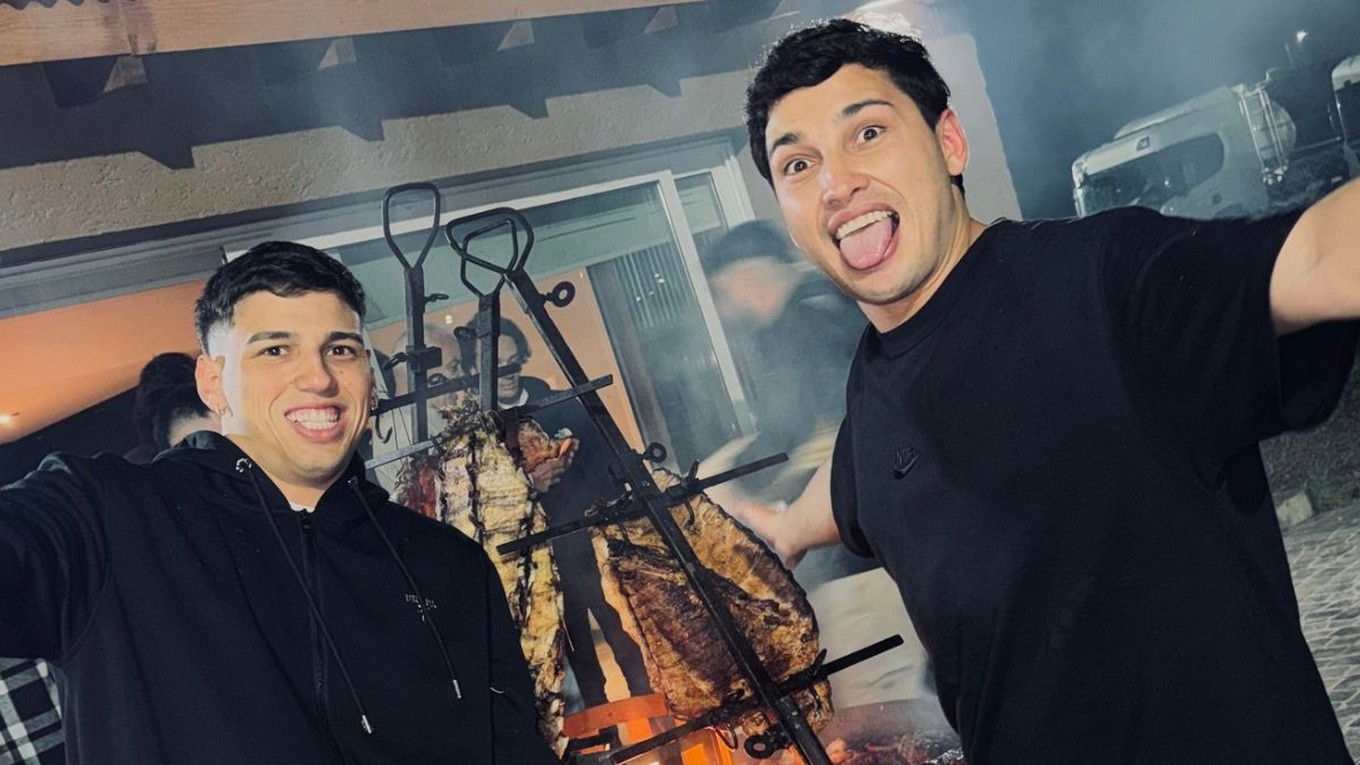 Fran y Fede Herrera compartieron un asado con sus fans y prometieron repetirlo