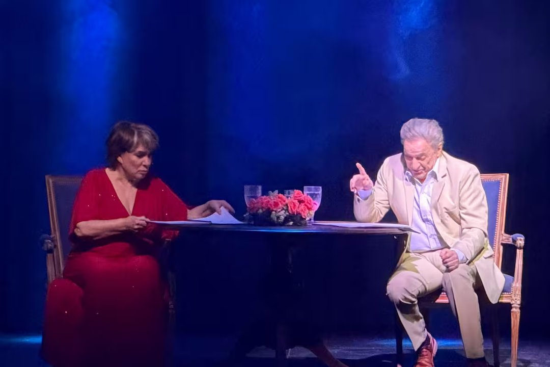 La última actuación de Antonio Grimau: un Adán junto a Betiana Blum como su Eva