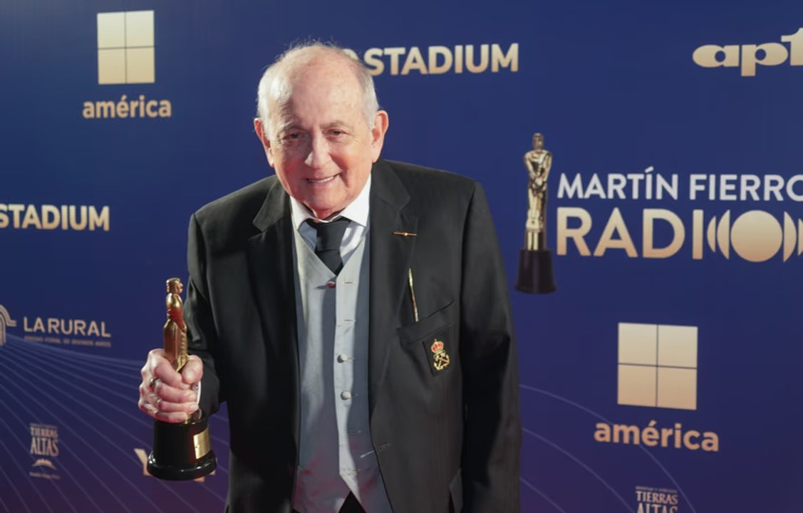 Emotivo homenaje a Chiche Gelblung en los premios Martín Fierro de Radio tras su fallecimiento