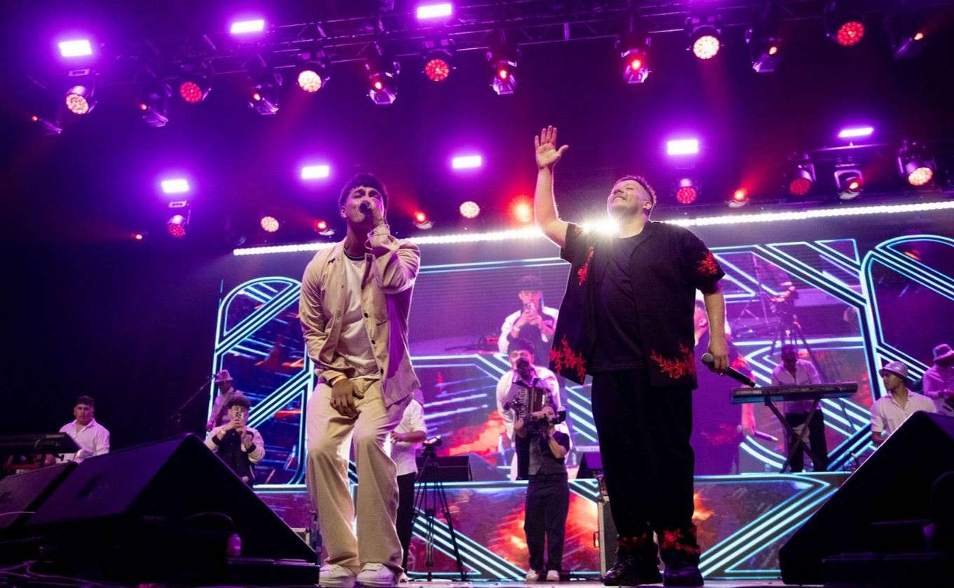 Damián Córdoba y Chipote se juntaron para revivir un temazo
