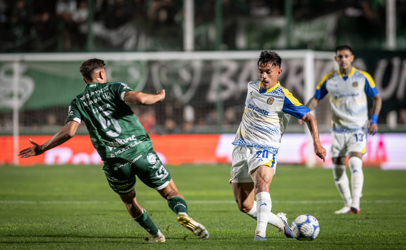 FOTO: Rosario Central vs. Sarmiento de Junín. Torneo Clausura 2026.