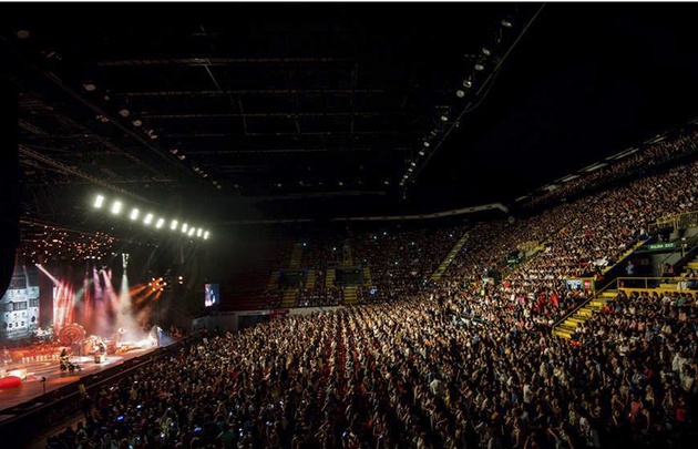 FOTO: Ricardo Arjona feliz de estar en Córdoba.
