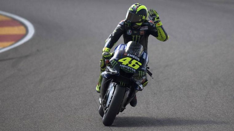 Valentino Rossi Corre Su Gp 400 En Phillip Island