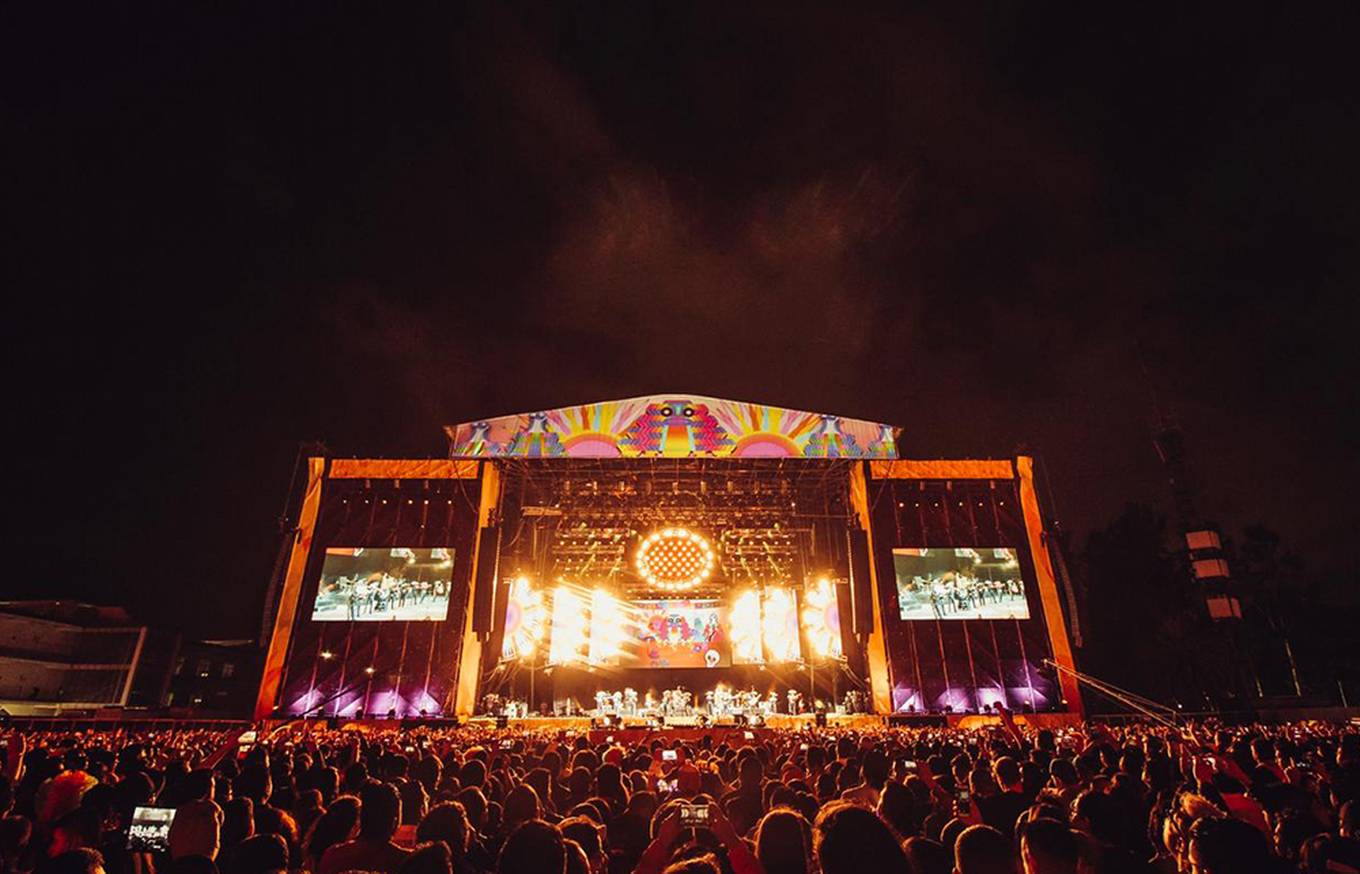 FOTO: Los Caligaris hicieron la noche más feliz en el Foro Sol (México).