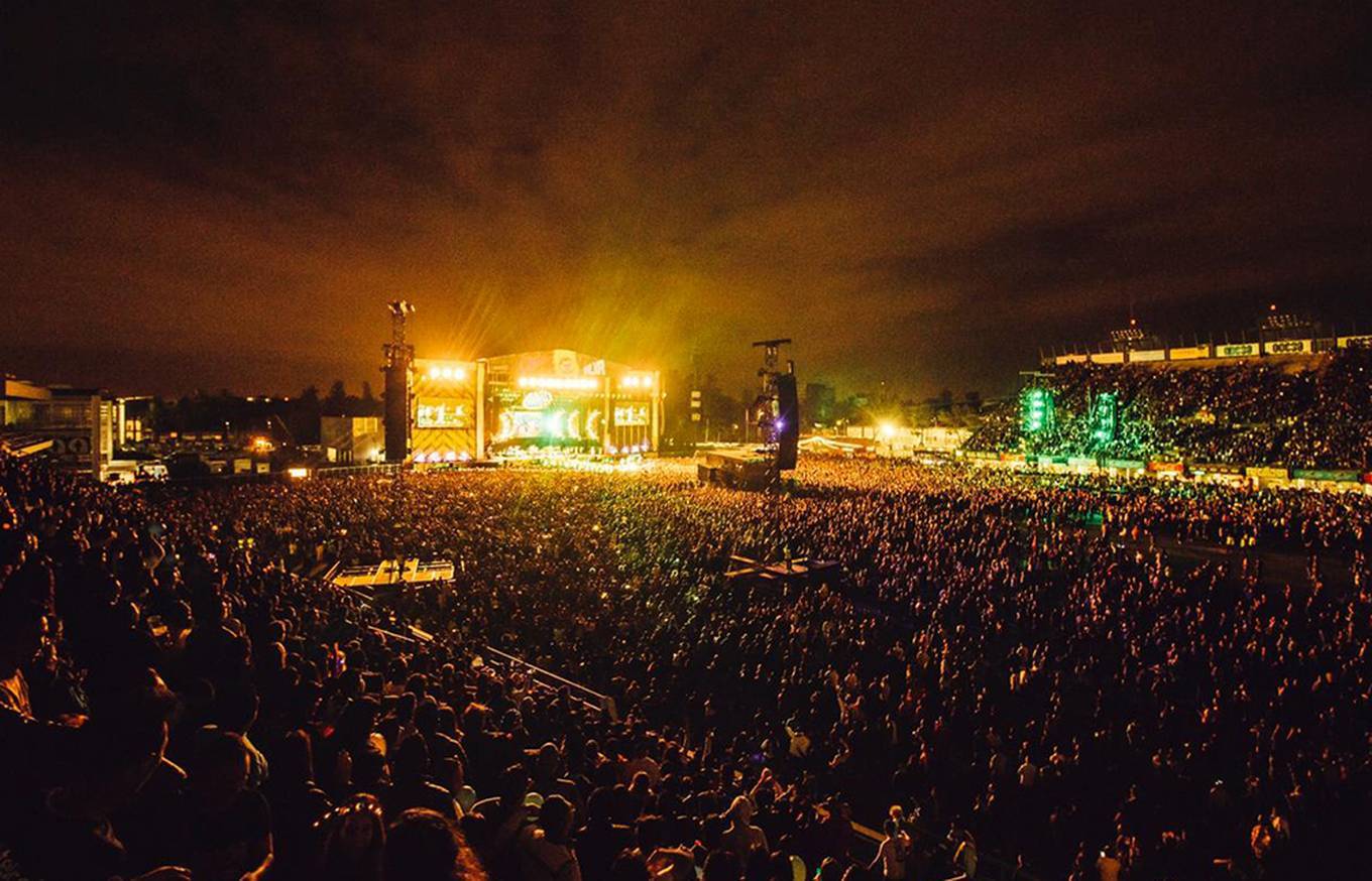 FOTO: Los Caligaris hicieron la noche más feliz en el Foro Sol (México).
