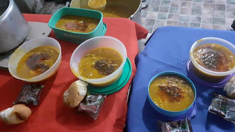 FOTO: Merendero Los Petaquitas en Villa Unión, Córdoba