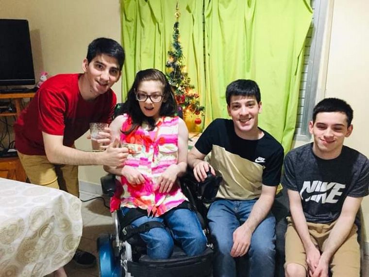 FOTO: Guillermina Regner tiene parálisis cerebral y se recibió de Comunicadora Social
