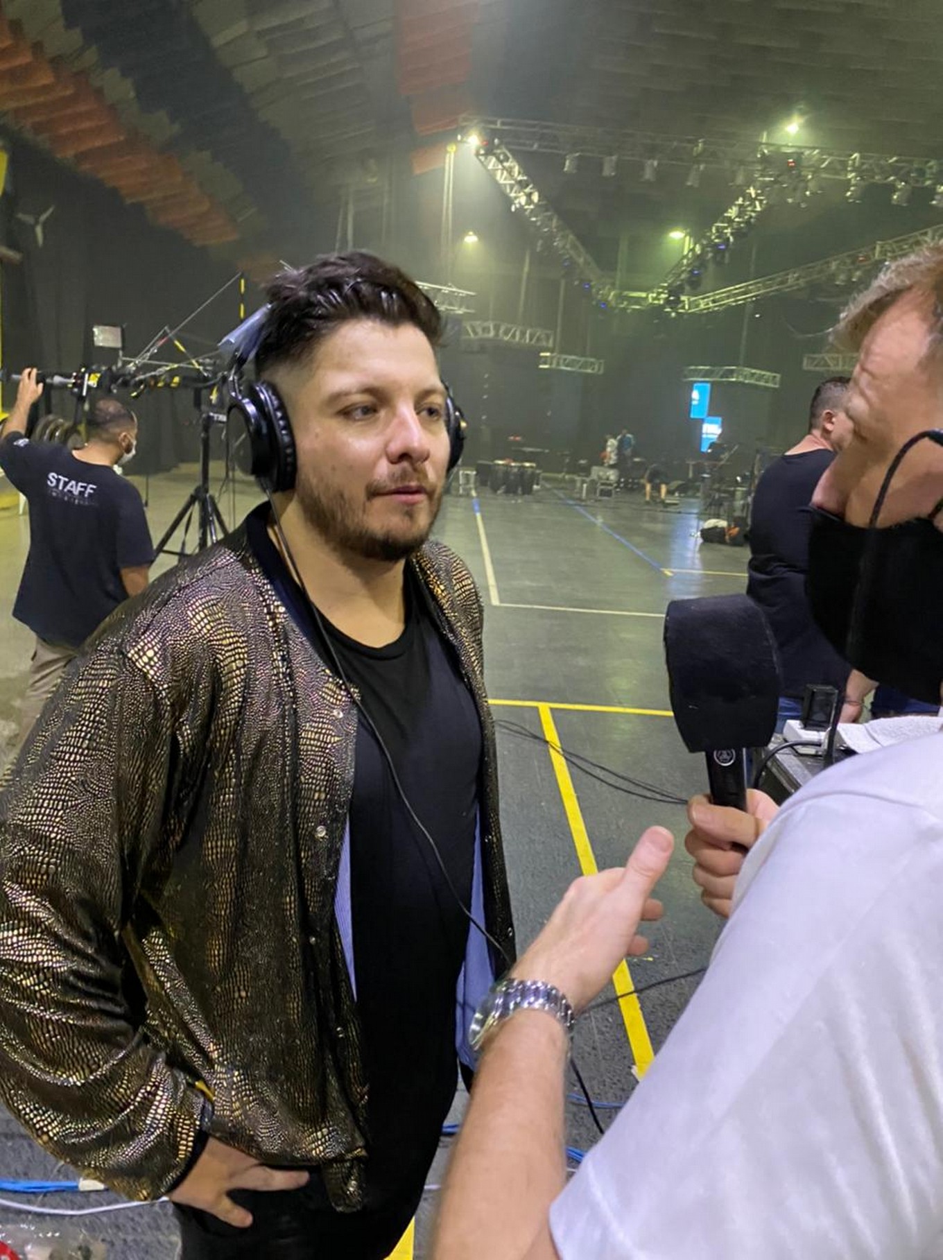 FOTO: Damián Córdoba festejó su cumpleaños cantando en La Popu