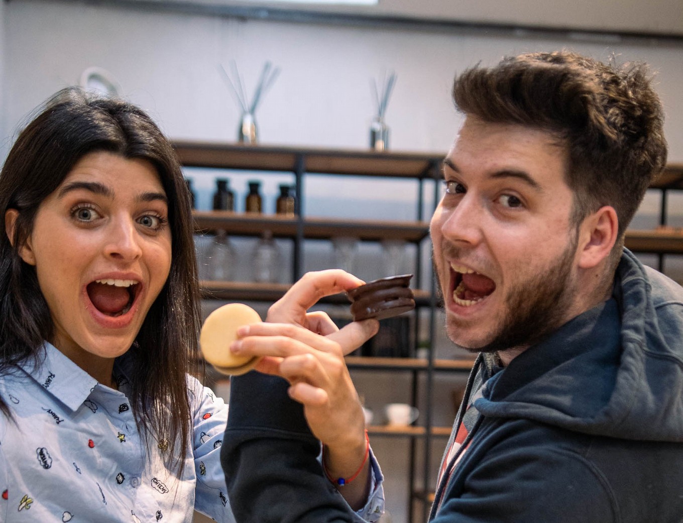 FOTO: Flor Ferrero y Fran Reale en Ególatra