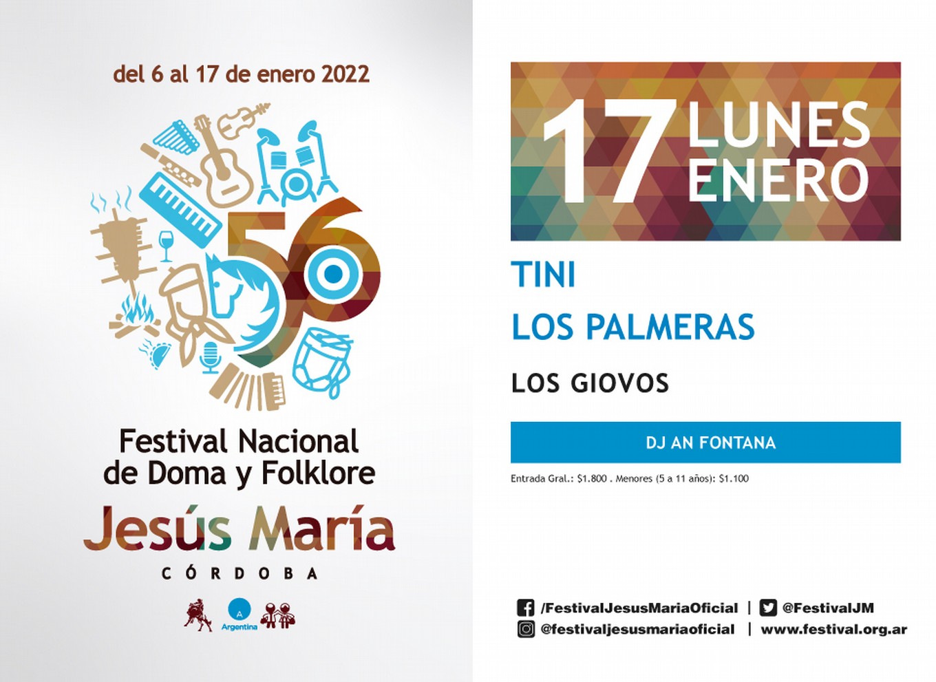 FOTO: ¡Con números de cuarteto, vuelve el festival de Jesús María!