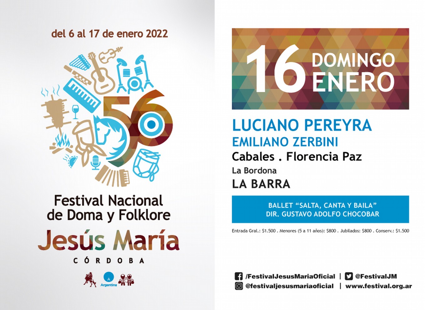 FOTO: ¡Con números de cuarteto, vuelve el festival de Jesús María!