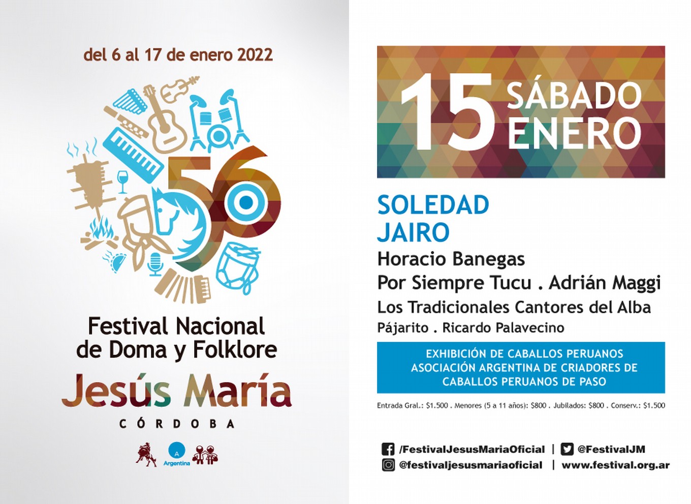 FOTO: ¡Con números de cuarteto, vuelve el festival de Jesús María!