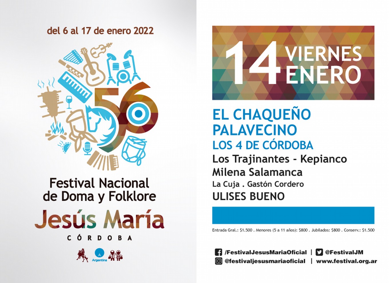FOTO: ¡Con números de cuarteto, vuelve el festival de Jesús María!