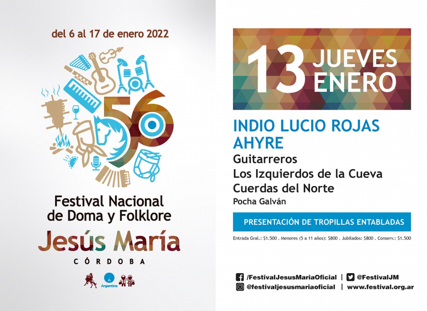 FOTO: ¡Con números de cuarteto, vuelve el festival de Jesús María!