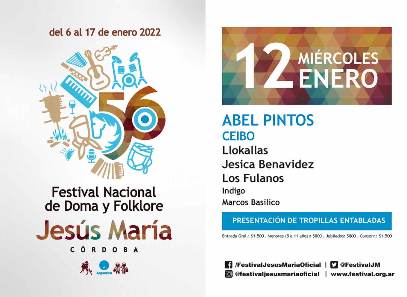 FOTO: ¡Con números de cuarteto, vuelve el festival de Jesús María!