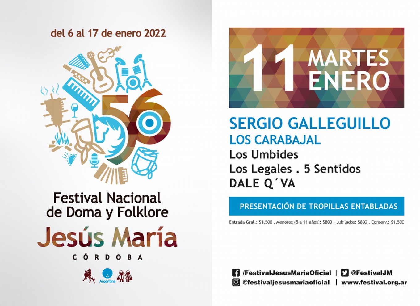 FOTO: ¡Con números de cuarteto, vuelve el festival de Jesús María!