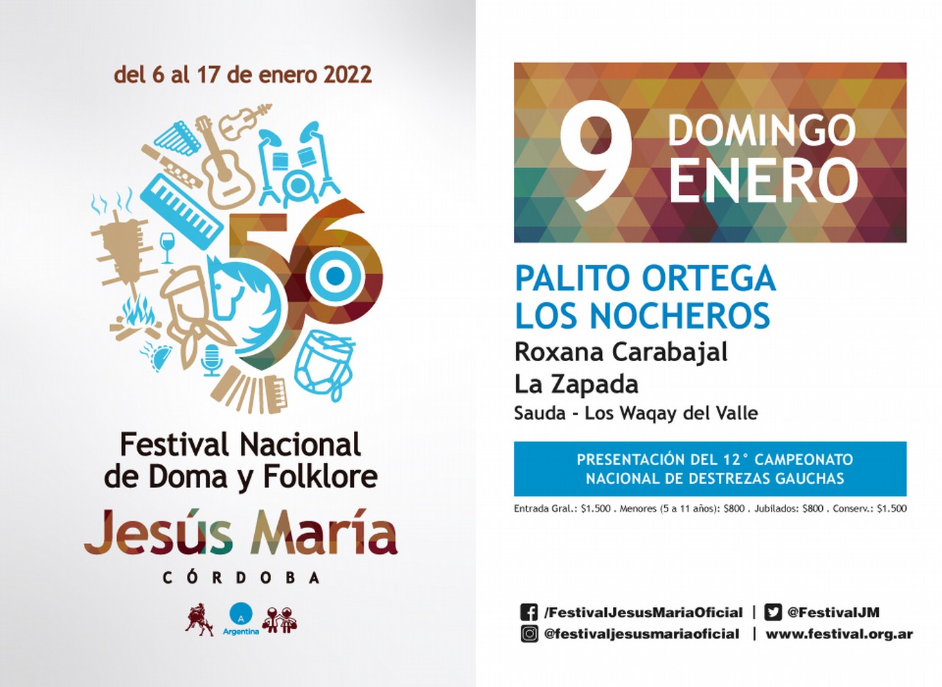 FOTO: ¡Con números de cuarteto, vuelve el festival de Jesús María!