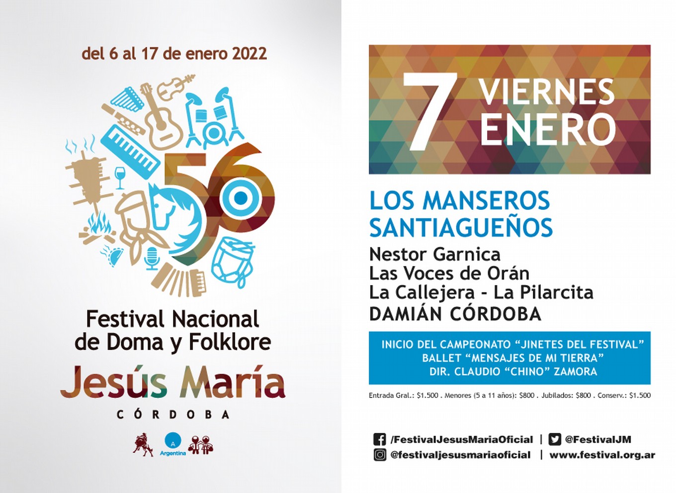 FOTO: ¡Con números de cuarteto, vuelve el festival de Jesús María!