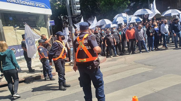 FOTO: Protesta de la CGT en Córdoba