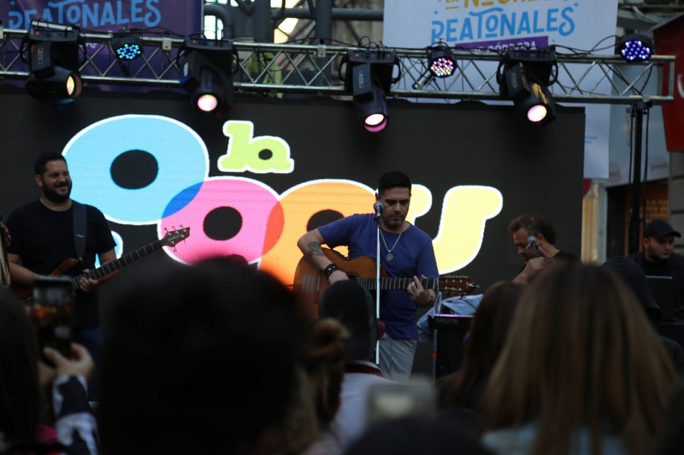 FOTO: La Popu, presente en la Noche de las Peatonales