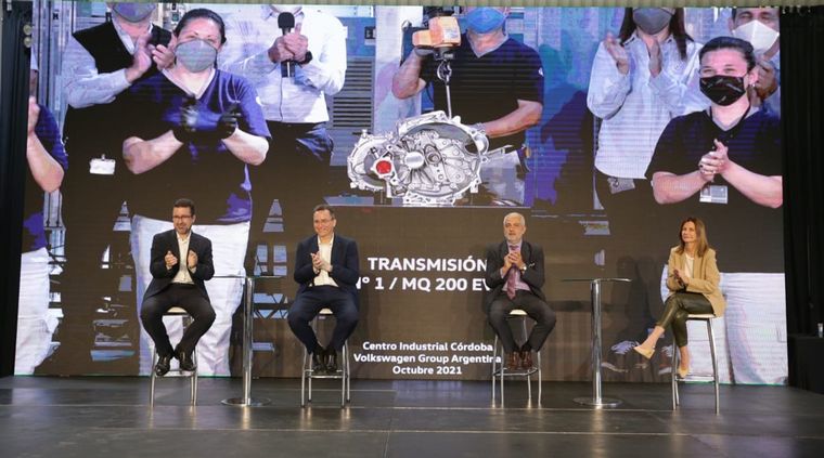 FOTO: El Presidente de Volkswagen Group Argentina, Thomas Owsianski hoy en Córdoba.
