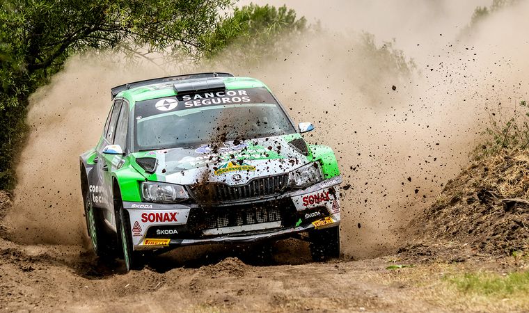 FOTO: Bonnin ganó por primera vez en Maxi Rally con el Citroën.