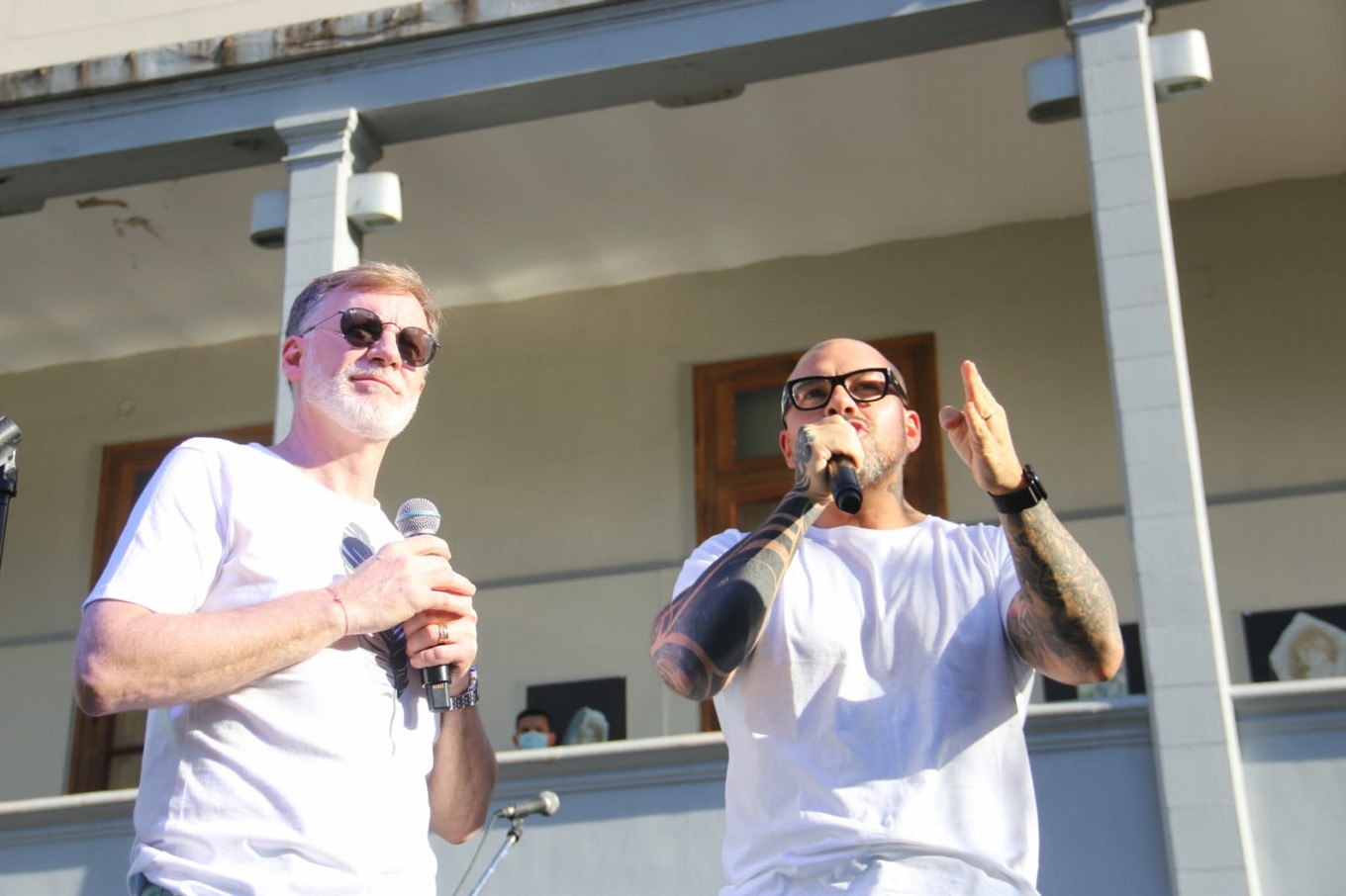 FOTO: Colorete Gianola y Carli Jiménez presentaron el Festival Bum Bum.