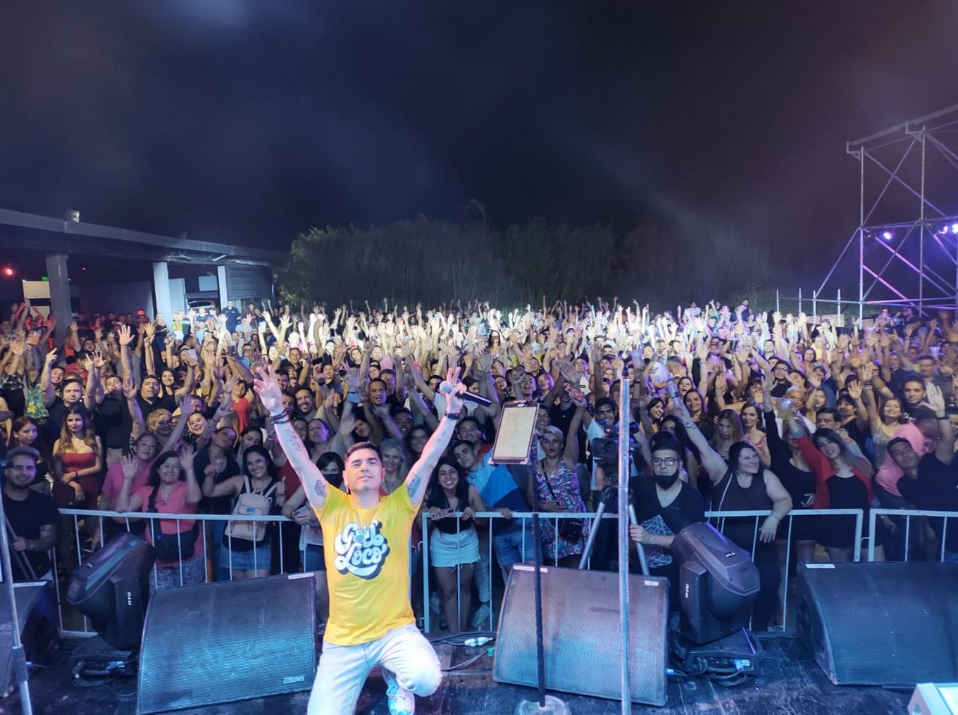 FOTO: Dani Guardia celebró 25 años con la música en el Colono