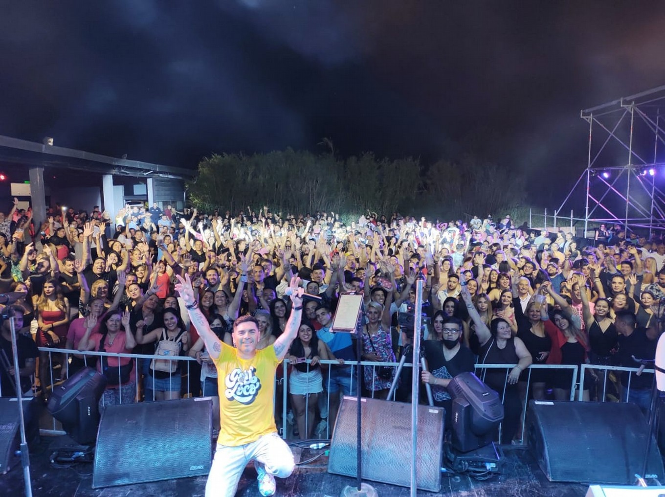 FOTO: Dani Guardia celebró 25 años con la música en el Colono