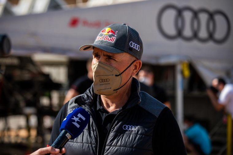 FOTO: La asistencia de Audi Sport recibió a la prensa en el Día de Descanso
